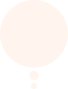 悩みの吹き出し